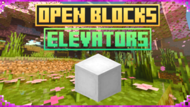 minecraft addon open blocks elevators 1