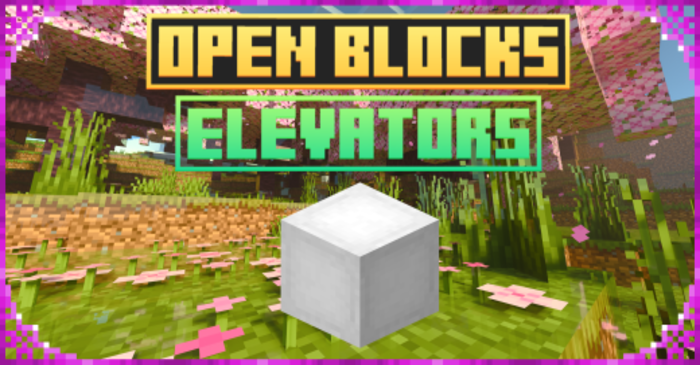 minecraft addon open blocks elevators 1